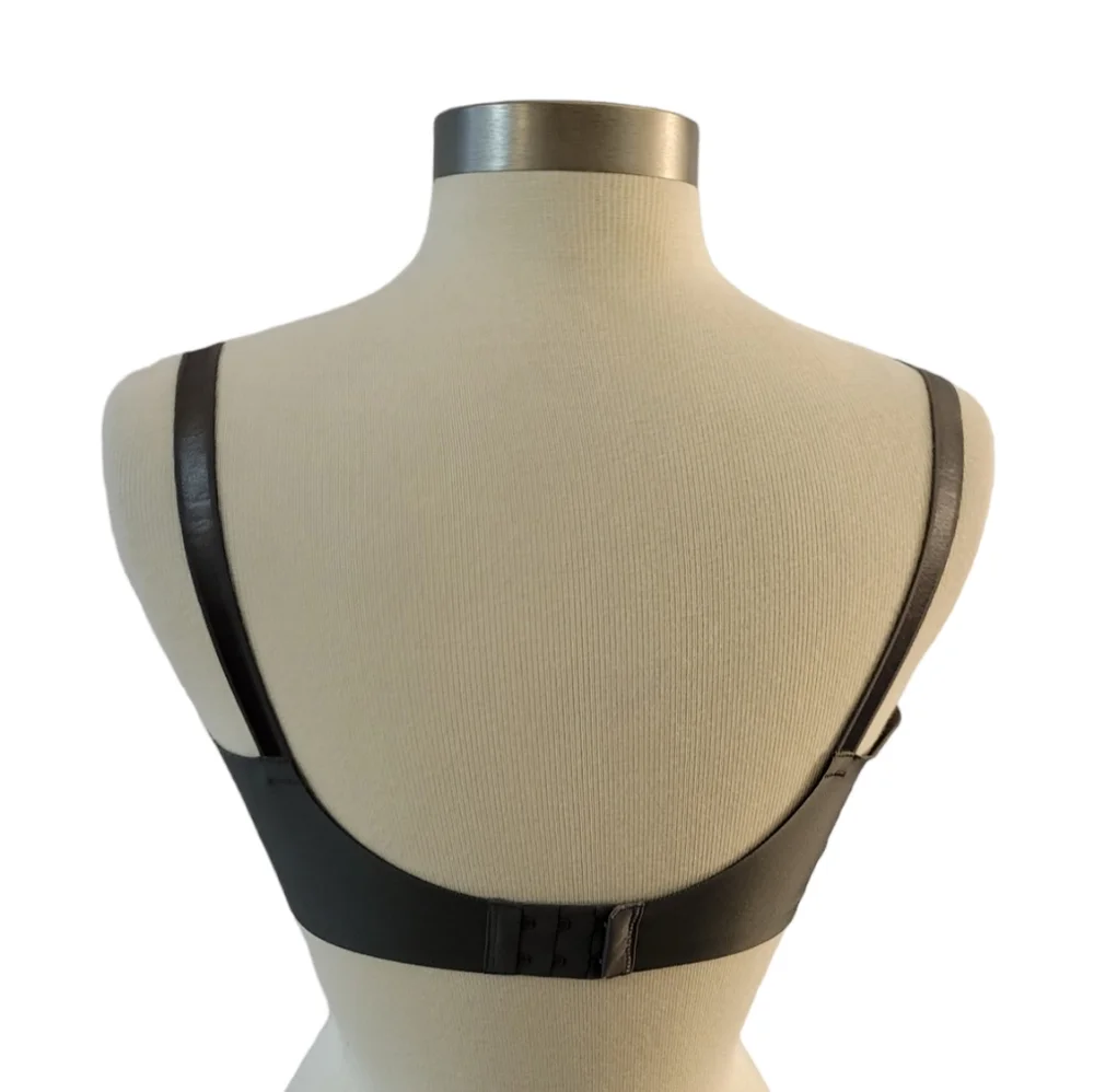 Warners Bra Size 36D Lightly Padded Underwire Olive Green